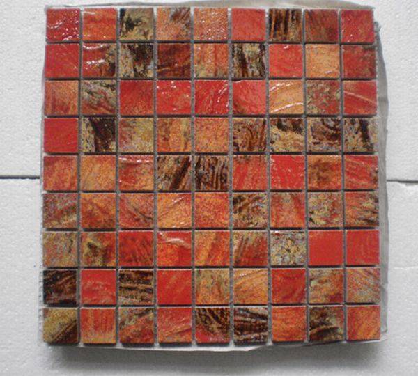 Mosaico Tiramolla rosso